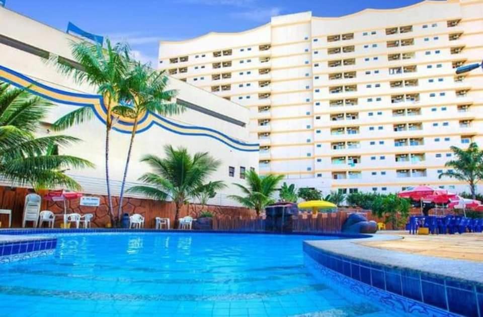 Golden Dolphin 3Pessoas Com Piscinas Termais Mais Toalhas E Roupas De Cama Lencois Travesseiros Fronhas Limpeza Do Check In Impostos E Taxas Ja Incluso Atencao A Hospedagem Podera Ocorrer No Express Ou Grand Hotel,Conforme A Disponibilidade De Apto Caldas Novas Exterior foto
